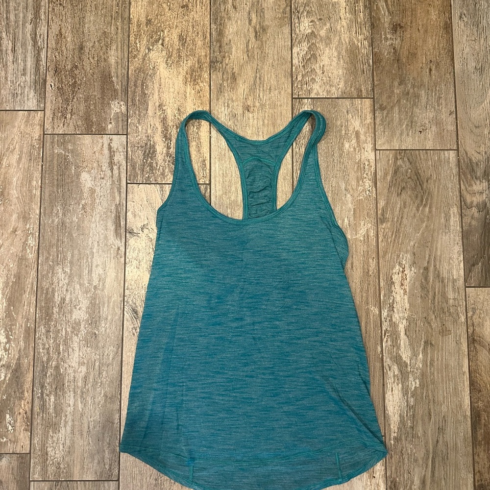 Teal Racerback Tank Top